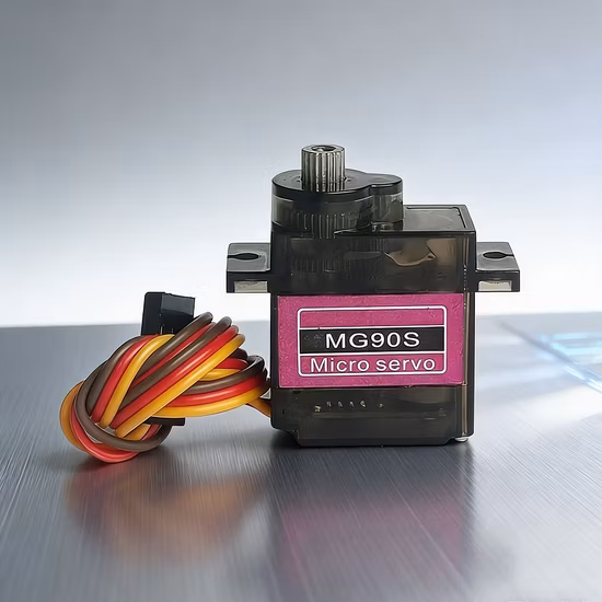 Mg90s Industrial High Torque Servo Motor with Brushless Design for Factory Automation and Robotic Control Systems